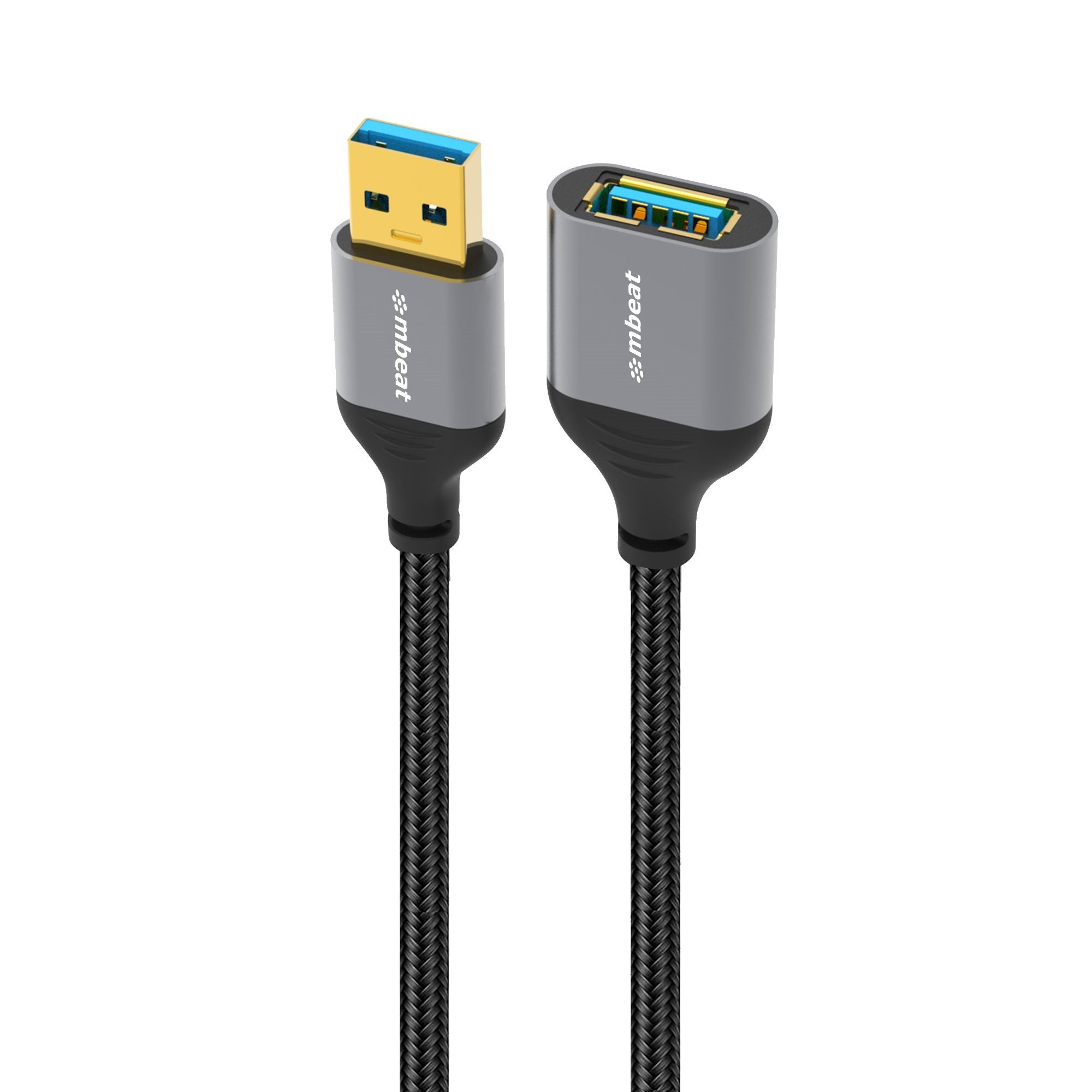 mbeat Tough Link 1.8m USB 3.0 to USB 3.0 Extension Cable  Plug-and-Play Adaptive Practicality Speed: 5Gbps Package Weight: 96g mbeat Tough Link 1.8m USB 3.0 to USB 3.0 Extension Cable  Plug-and-Play Adaptive Practicality Speed: 5Gbps Package Weight: 96g